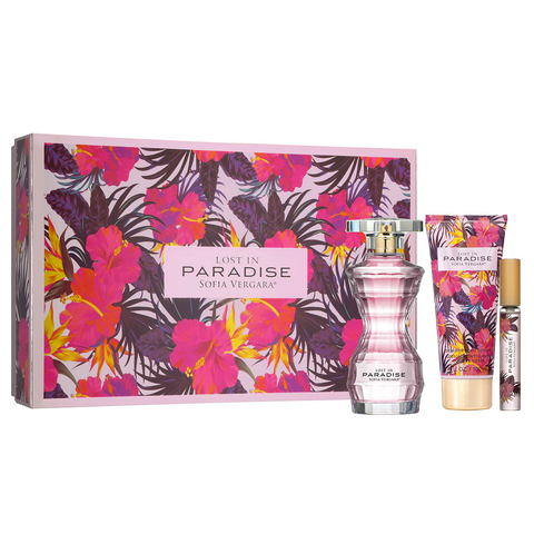 Lost In Paradise by Sofia Vergara 100ml EDP 3 Piece Gift Set