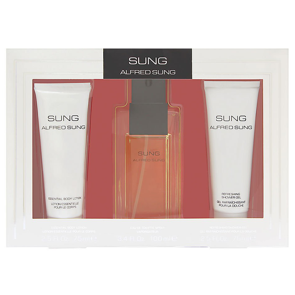 Sung by Alfred Sung 100ml EDT 3 Piece Gift Set
