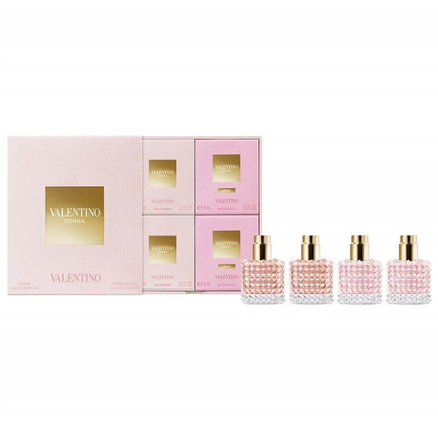 Valentino Donna Collection 4 Piece Gift Set for Women