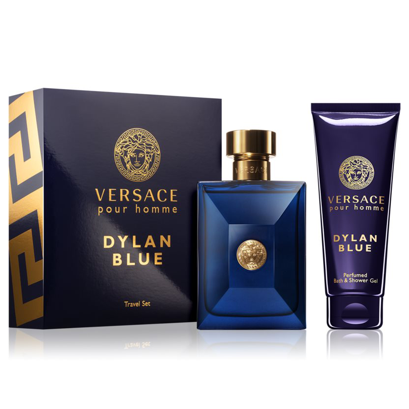 Dylan Blue Pour Homme by Versace 100ml EDT 2pc Gift Set Perfume NZ